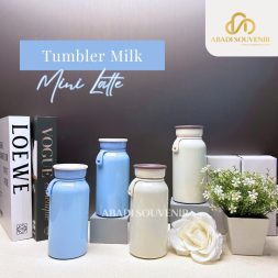 Tumbler Thermos Botol Milk Mini Latte Stainless Steel  400ml